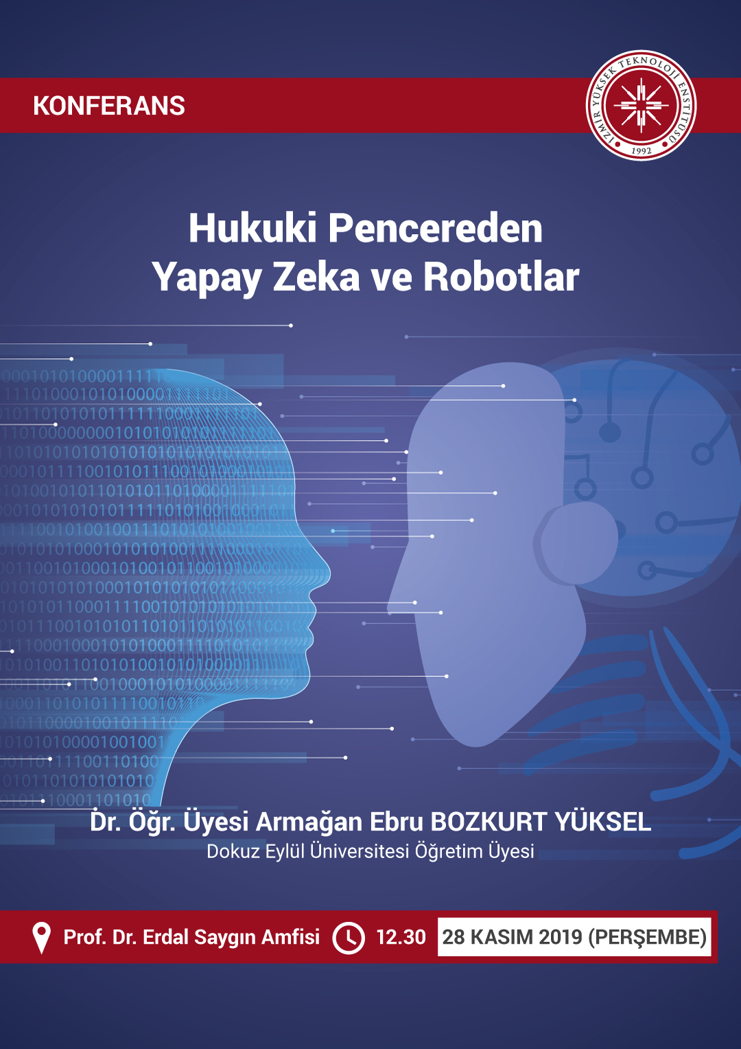 Hukuki Pencereden Yapay Zeka ve Robotlar - İzmir Yüksek Teknoloji Enstitüsü